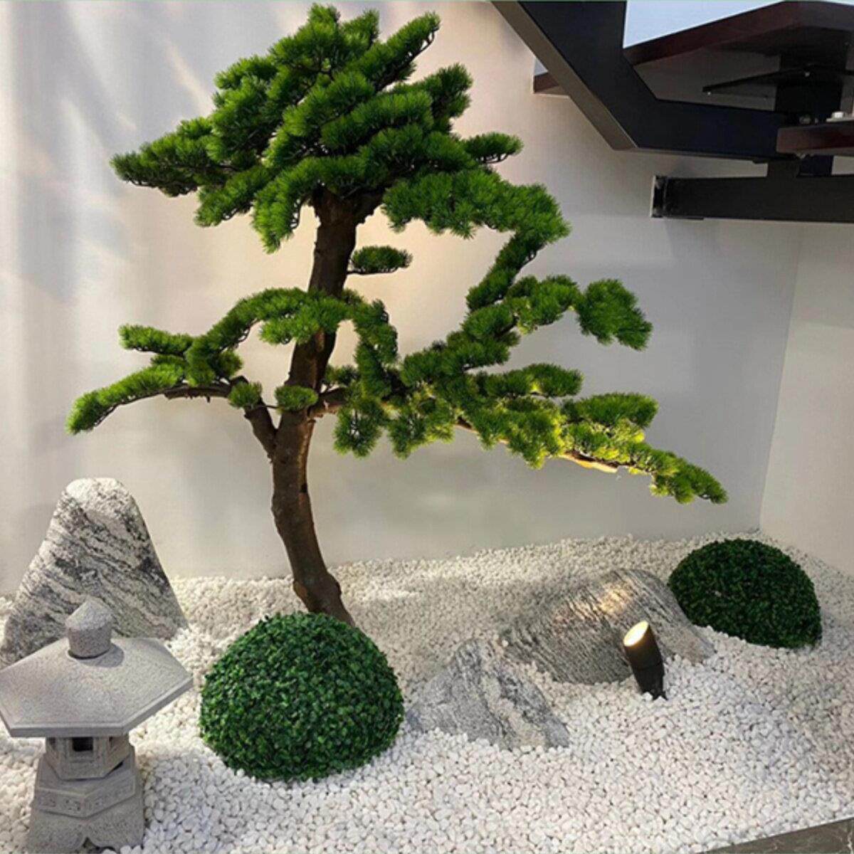 厂家石雕雪浪石切片组合景观石小块室内天然假山庭院枯山水泰山石