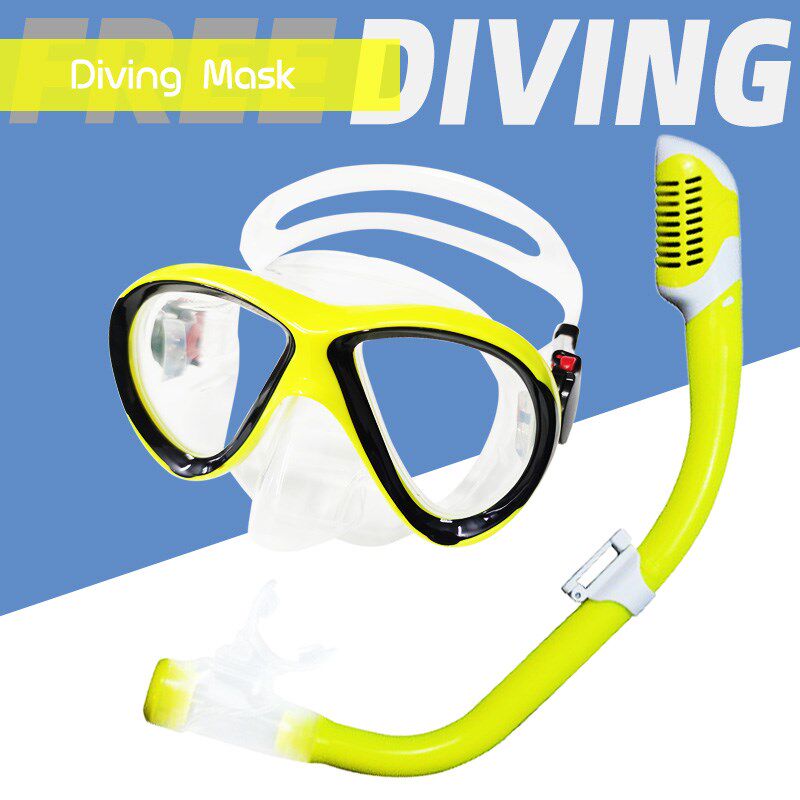 儿童潜水镜三宝全干式呼吸管防水浮潜面罩套装游泳眼镜浮潜套装备