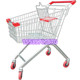 超市购物车小推车商场小推车便利店物业推车家用手推车买菜车 包邮