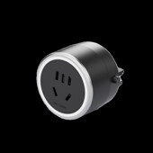 joye骏跃轨道插座五孔适配器可移动滑轨家用厨房电力导轨滑道明装