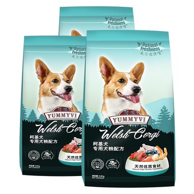 柯基狗粮去泪痕美毛丰臀科基狗粮柯基幼犬狗粮30斤柯基犬专用狗粮