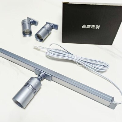 嵌入式1010免焊接橱柜灯带小射灯鞋柜展示柜灯条酒柜手办柜线条灯