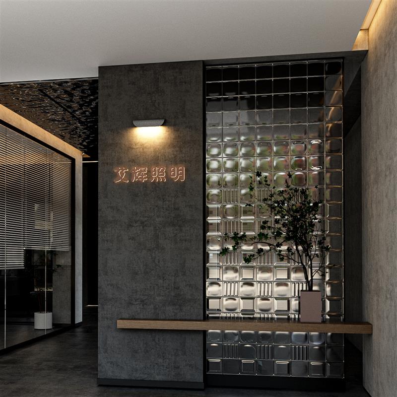 微水泥户外防水壁灯门店招牌装饰logo灯别墅庭院墙灯入户门头灯