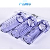 厨房过滤器通用 家用简易三级净水器 10寸三道前置超滤器 直饮机