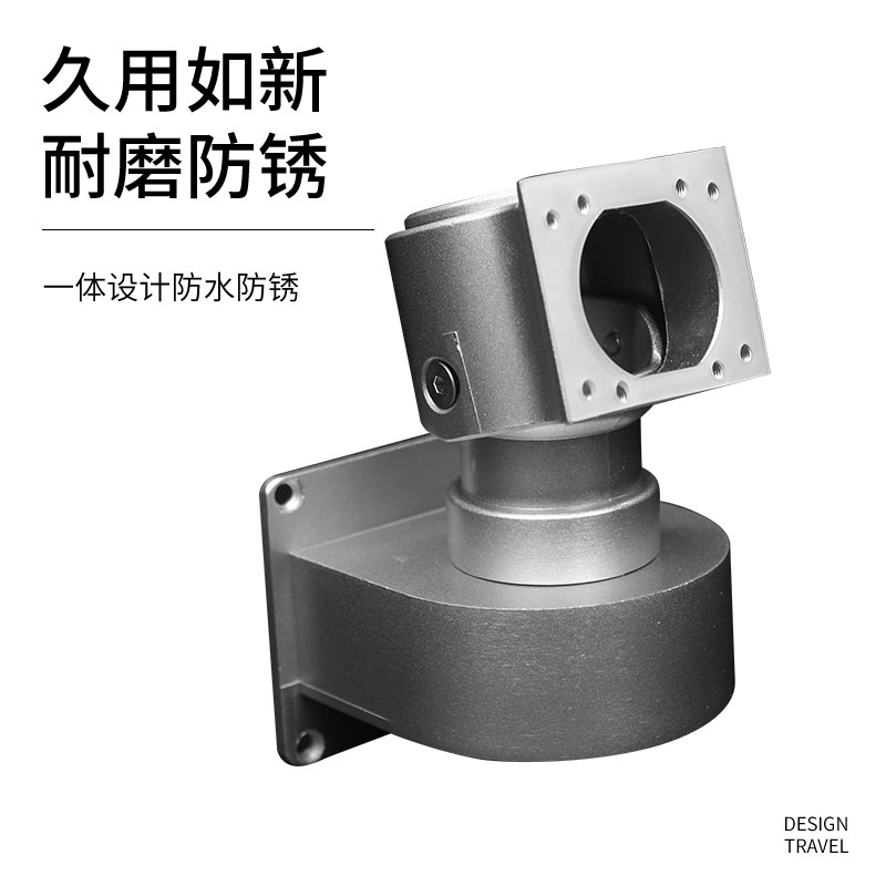 海康中控人脸识别机壁挂支架考勤门禁一体机过道闸机万向支架防水图片
