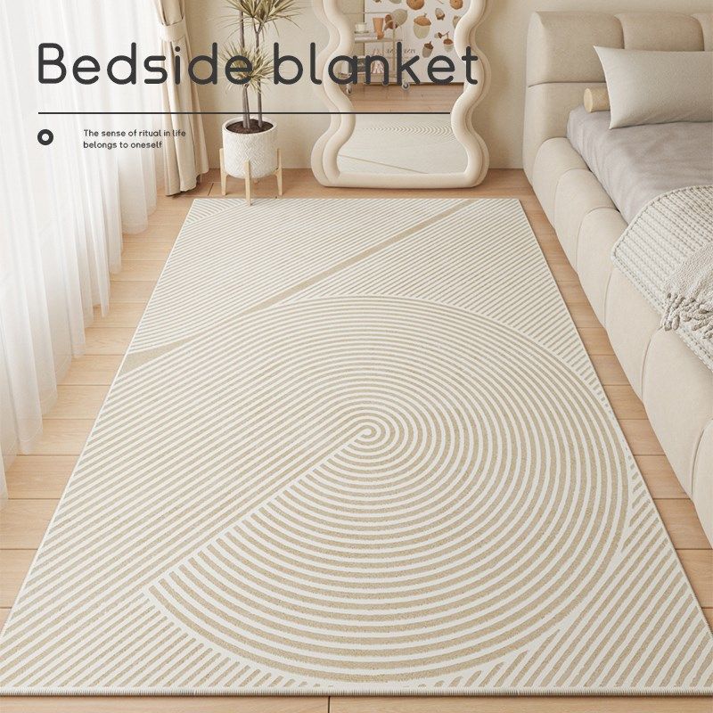 红鹤地毯 2024新款卧室地毯高级轻奢四季通用卧室飘窗垫床边加厚,居家布艺,床边毯,淘宝优惠券,粉丝福利购,淘宝优惠卷