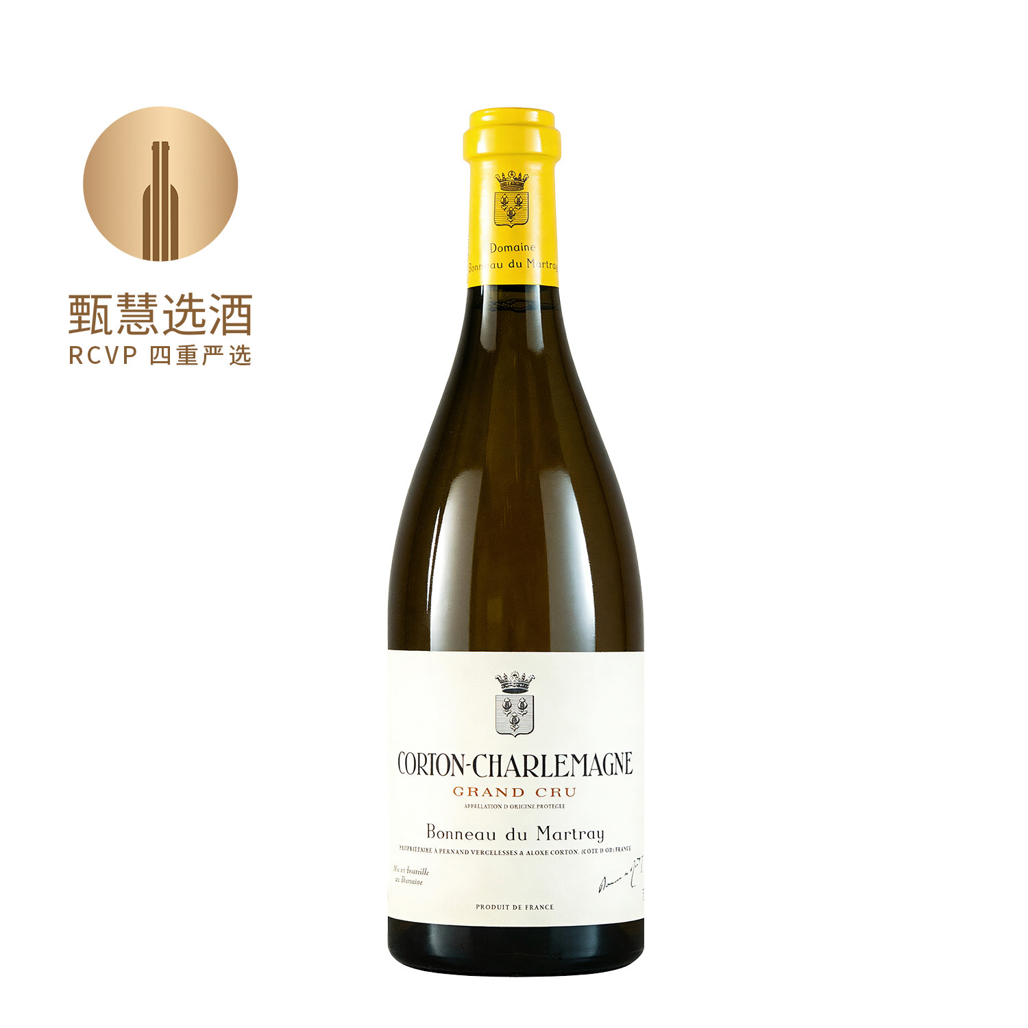 马特莱博诺酒庄科通查理曼特级园2015 Bonneau du Martray 法国