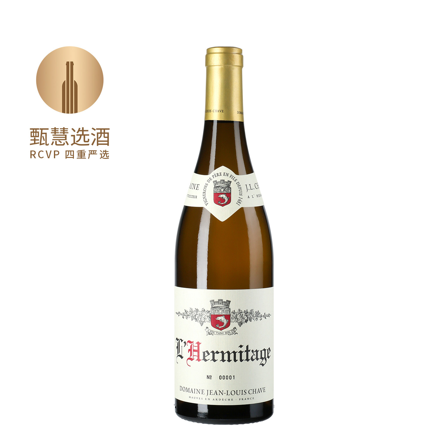 路易沙夫酒庄艾米塔日干白葡萄酒2021 Domaine Jean Louis Chave