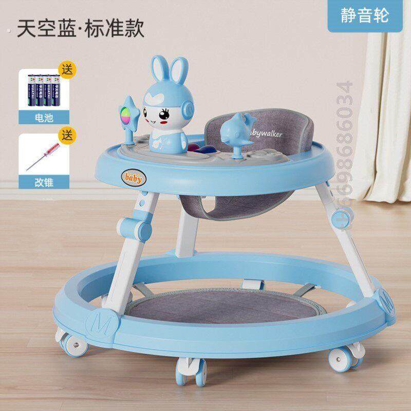 多功能学步车女孩新款学行车孩婴益智折叠车音乐婴幼儿声光收纳一