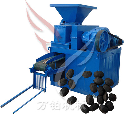 锰矿干粉压球机 高压铝铁合金粉矿粉成型设备 焦炭末铝泥压球设备