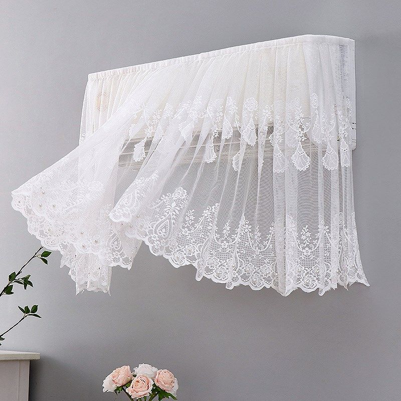 空调挡风帘防直吹中央空调出风口蕾丝挡风板布帘风尘帘月子空调罩,居家布艺,空调罩,淘宝优惠券,粉丝福利购,淘宝优惠卷