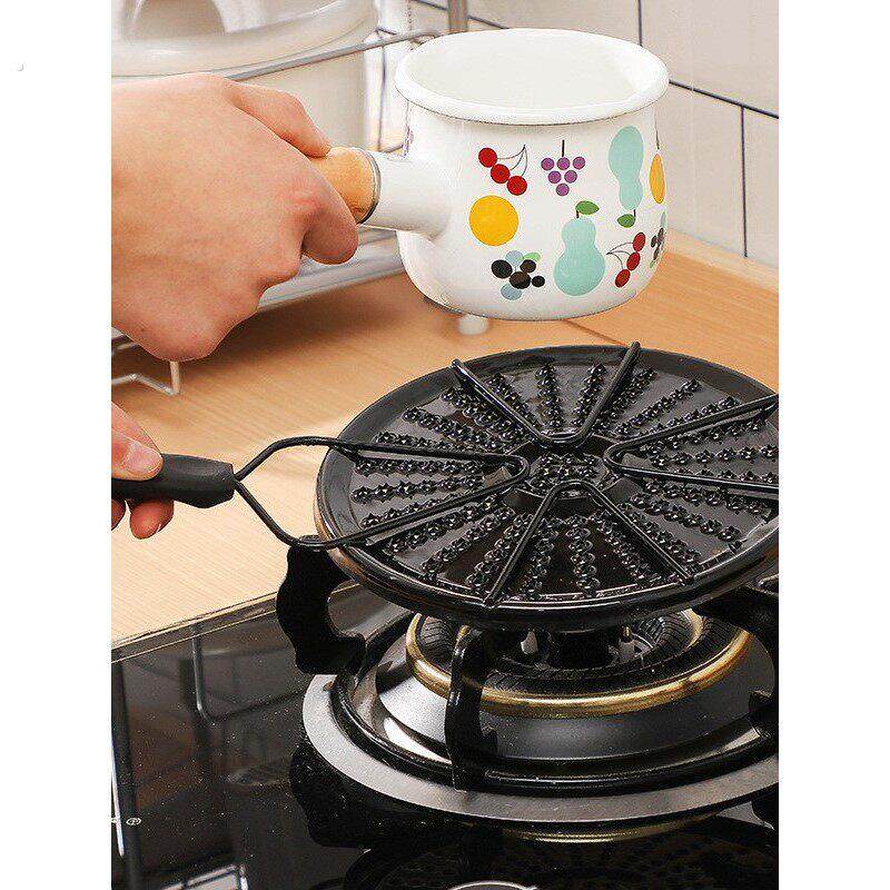 家用厨房神器节能导热盘珐琅搪瓷锅玻璃锅导热板防烧黑锅底垫