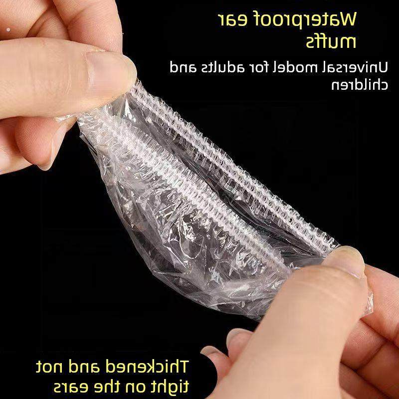 美发染发加厚一次性耳套防水洗澡洗头耳朵耳罩发廊理发店工具用品