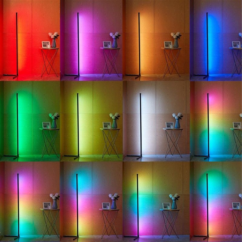 RGB拾音节奏灯桌面声控落地LED灯条电竞房间电脑游戏显示器氛围灯