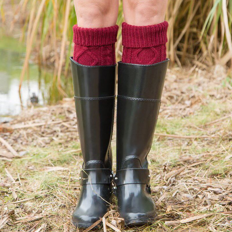 秋冬季加厚保暖毛线小腿套针织过膝袜套女高筒长袜子护腿靴套长筒,女士内衣/男士内衣/家居服,长筒袜,淘宝优惠券,粉丝福利购,淘宝优惠卷