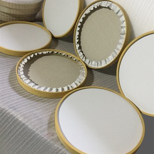 圆形画框相框油画框圆外框油画布画板油画板装裱丙烯颜料流体油画