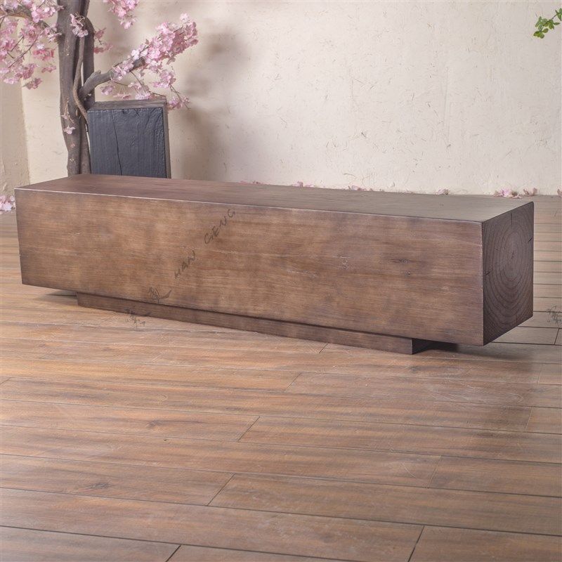 原木长凳实木休息凳创意电视柜复古换鞋凳做旧长条凳茶几展厅凳,住宅家具,床尾凳/长凳,淘宝优惠券,粉丝福利购,淘宝优惠卷