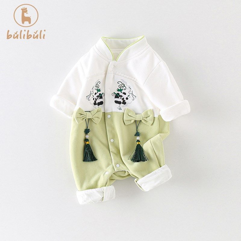 女宝宝秋装外套0一1岁新生婴儿衣服秋季可爱洋气中国风连体衣春秋,童装/婴儿装/亲子装,连身衣/爬服/哈衣,淘宝优惠券,粉丝福利购,淘宝优惠卷