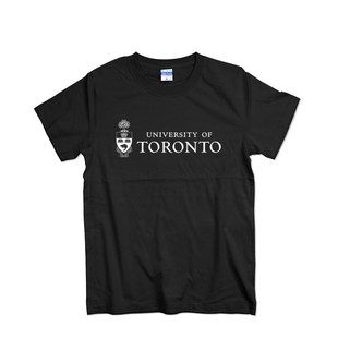 UofT 多伦多大学校服纪念品短袖T恤夏季留学生欧美风学院派文化衫