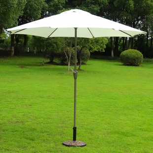 盈佰客大号户外遮阳伞太阳伞庭院伞沙滩伞摆摊伞手摇中柱伞广告伞