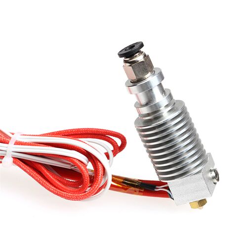 3D打印机配件两进一出双色喷头火山挤出头风扇套件广告字头12V24V