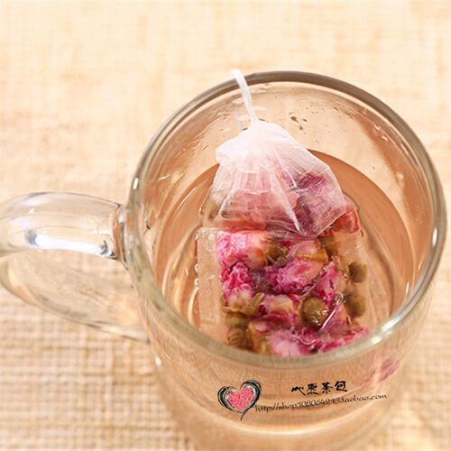 包邮100个6*8cm玉米纤维抽线茶包袋 中药袋泡茶袋一次性过滤袋