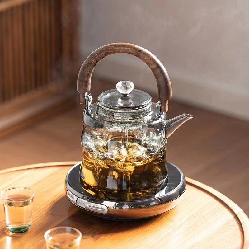 茗凤祥新品电陶炉魔术师X1超薄静音定时保温电茶炉家用烧水煮茶器