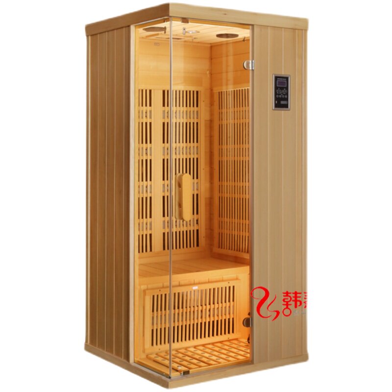 韩蒸蒸双人单人能量频谱屋汗蒸房家用砭石箱桑拿浴箱远红外光波浴
