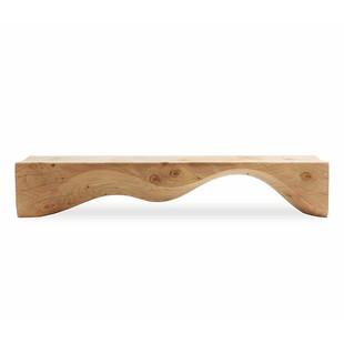 新中式创意实木长条凳子民宿商场原木长凳电视柜门口实木换鞋凳