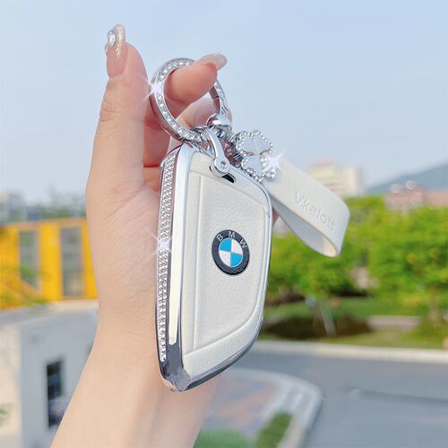 适用宝马钥匙套3系/5系/x3/x1车三系x5/x7壳530包525五系女扣简约