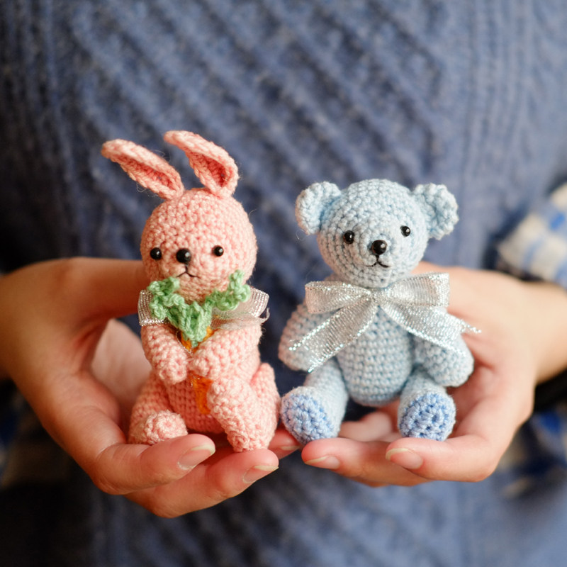 2019圣诞节礼物钩针编织毛线礼盒材料包学生情侣创意布艺手工制作,居家布艺,缝纫DIY材料套装,淘宝优惠券,粉丝福利购,淘宝优惠卷