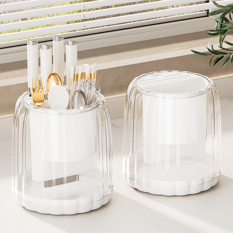 刀架置物架多功能筷子筒厨房台面菜刀架筷笼一体收纳盒家用可旋转,厨房/烹饪用具,刀架,淘宝优惠券,粉丝福利购,淘宝优惠卷