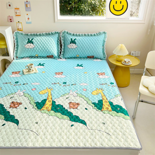 定制纯棉床垫家用1米5全棉儿童一米二床褥子夏季榻榻米软薄垫防滑