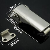 包装 隐藏式 箱包搭扣 重型304不锈钢调节螺丝箱扣 箱搭扣锁扣 搭扣