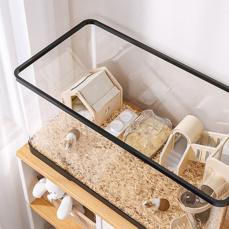 仓鼠笼子大空间豪华别墅造景桌面缸加厚防逃带盖金丝熊宠物饲养箱,宠物/宠物食品及用品,笼子,淘宝优惠券,粉丝福利购,淘宝优惠卷