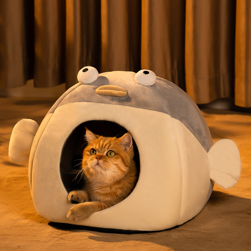 猫窝冬季保暖四季通用猫狗窝可拆洗全封闭式冬季加厚保暖宠物用品,宠物/宠物食品及用品,猫窝/屋/帐篷/沙发,淘宝优惠券,粉丝福利购,淘宝优惠卷