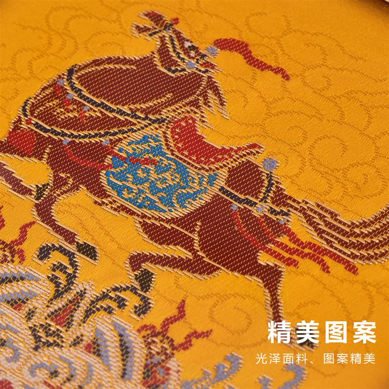 南京云锦中三折摆件中式摆件民族间特色手工艺品中国风礼品礼物