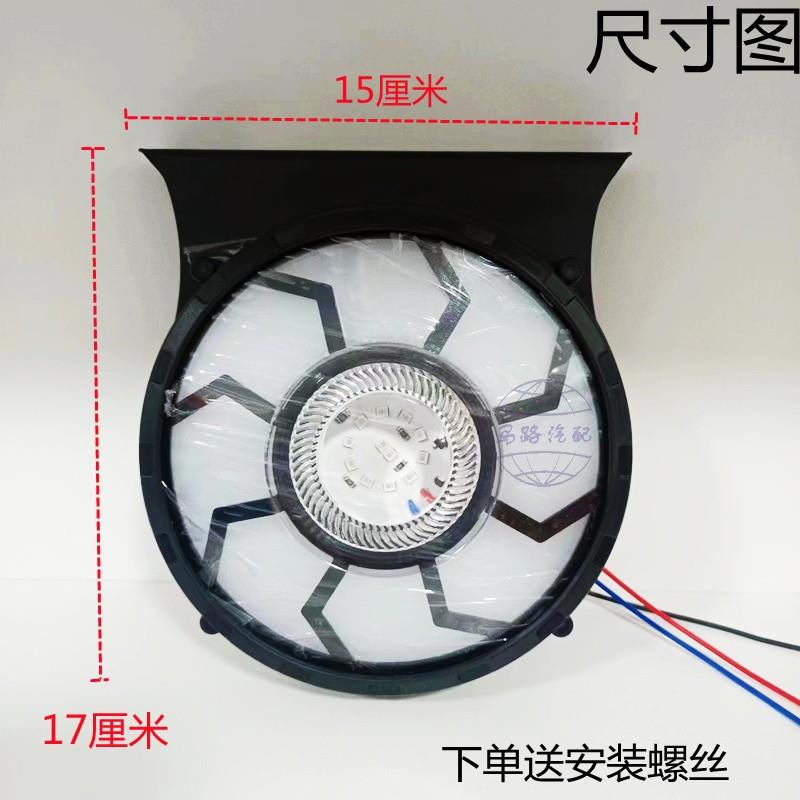 新款货车爆闪灯12v24v七彩强光警示灯挂车改装防水防追尾通用爆闪