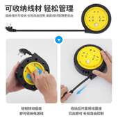 蜗牛线盘家用收缩线排插家用小型绕线盘创意拖线板接线插排卷线器