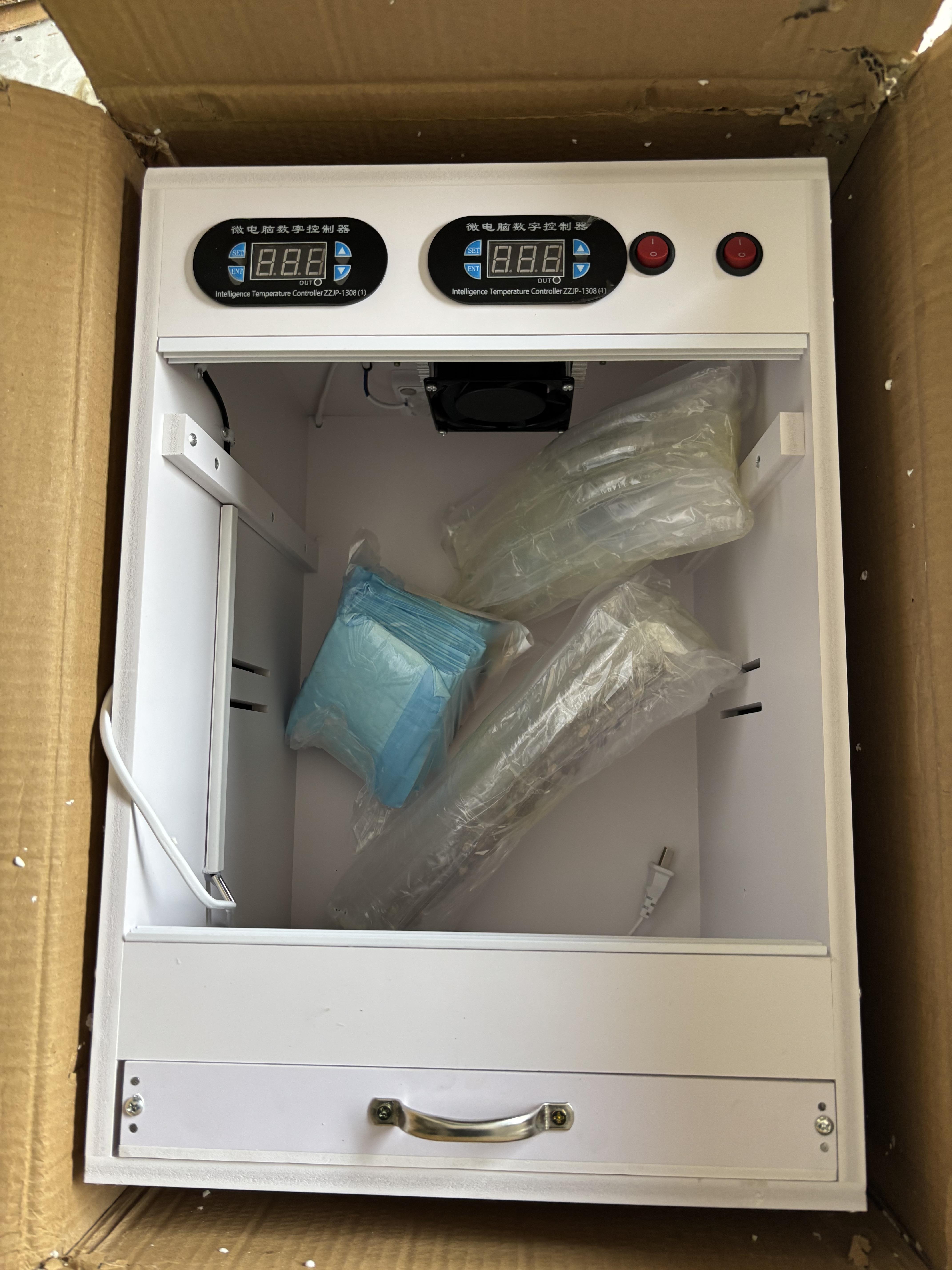 鹦鹉双温控风暖保温箱0天手养雏鸟幼半毛成年虎皮玄凤育雏保温箱