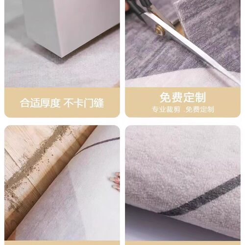 红色地垫入户门垫新年喜庆玄关大门口进门脚垫子耐脏除尘防滑地毯