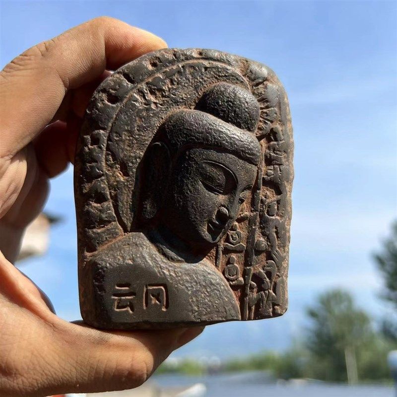 山西云冈文创礼品云冈石窟非遗砖雕瓦当文房摆件镇纸佛像摆件,家居饰品,桌面摆件,淘宝优惠券,粉丝福利购,淘宝优惠卷