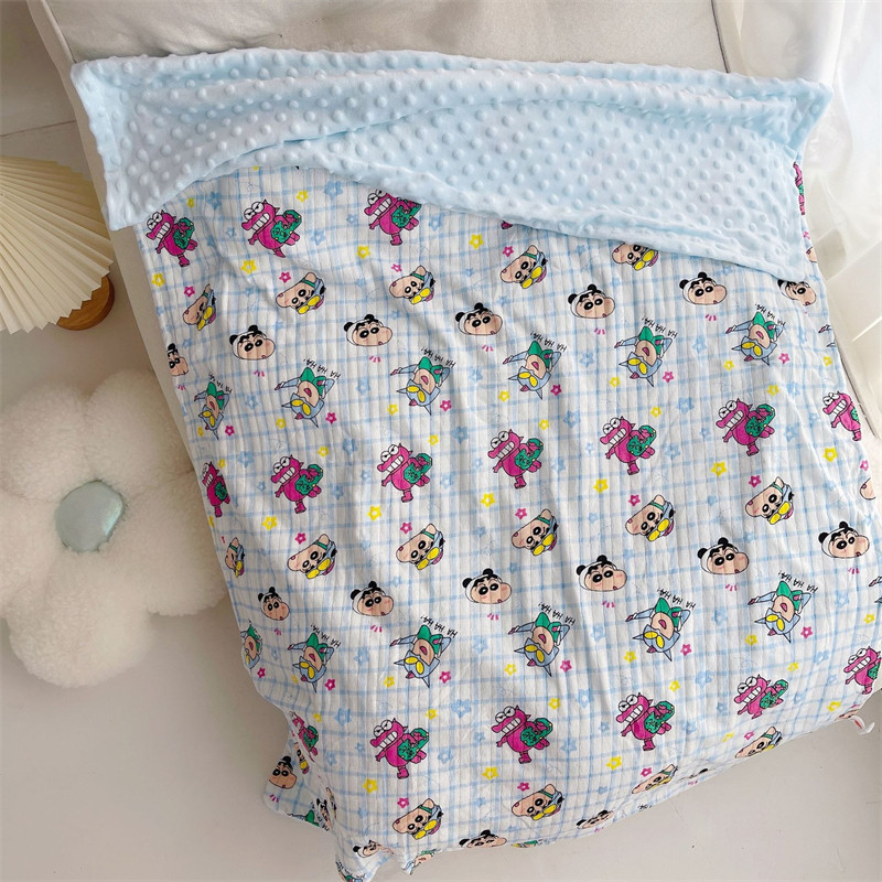 宝宝盖毯薄款春秋安抚夏凉空调被子出口儿童毛毯婴儿呼吸棉豆豆毯,婴童用品,毯子,淘宝优惠券,粉丝福利购,淘宝优惠卷