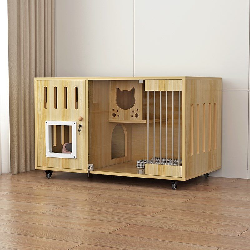 猫窝室内家用保暖猫柜大空间四季通用半封闭式猫笼猫别墅,宠物/宠物食品及用品,猫笼子/猫别墅,淘宝优惠券,粉丝福利购,淘宝优惠卷