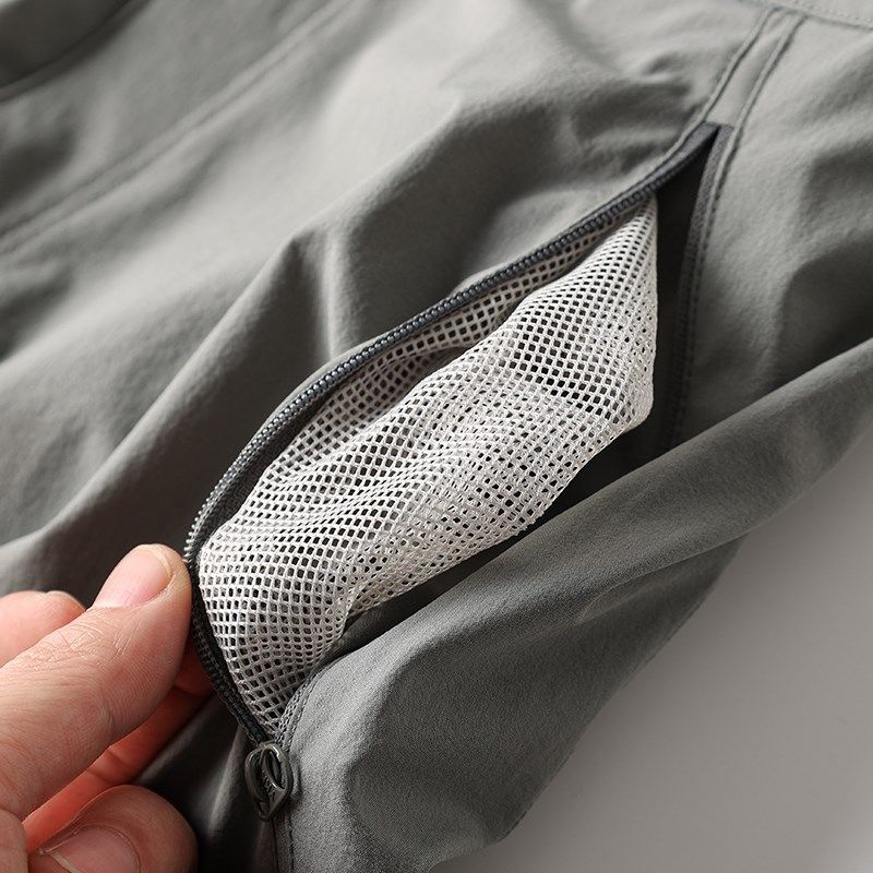 科技防泼溅面料!3D立裁!超薄四面弹!男士户外高端冲锋裤休闲裤