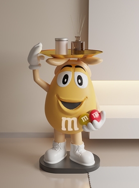 艺术网红大型客厅电视柜旁边床头置物架落地装饰搬家开业礼物摆件