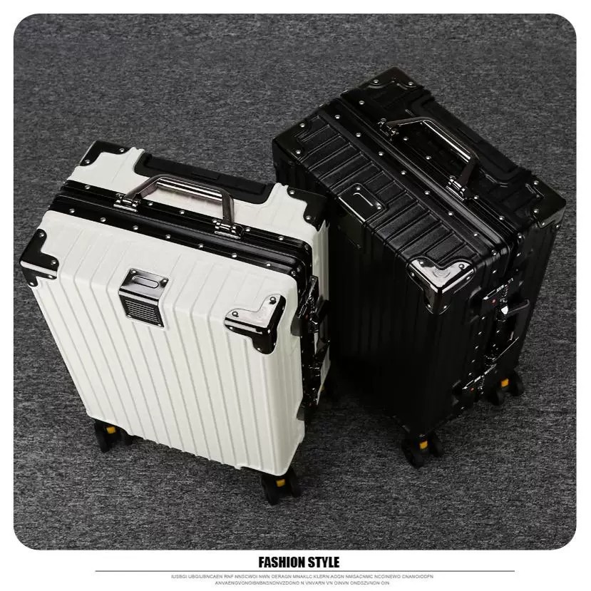 2026新款大容量ABS+PC铝框学生密码登机皮箱子行李箱旅行箱拉杆箱
