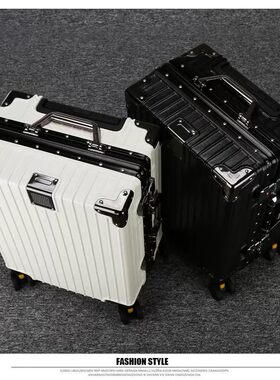 2026新款大容量ABS+PC铝框学生密码登机皮箱子行李箱旅行箱拉杆箱