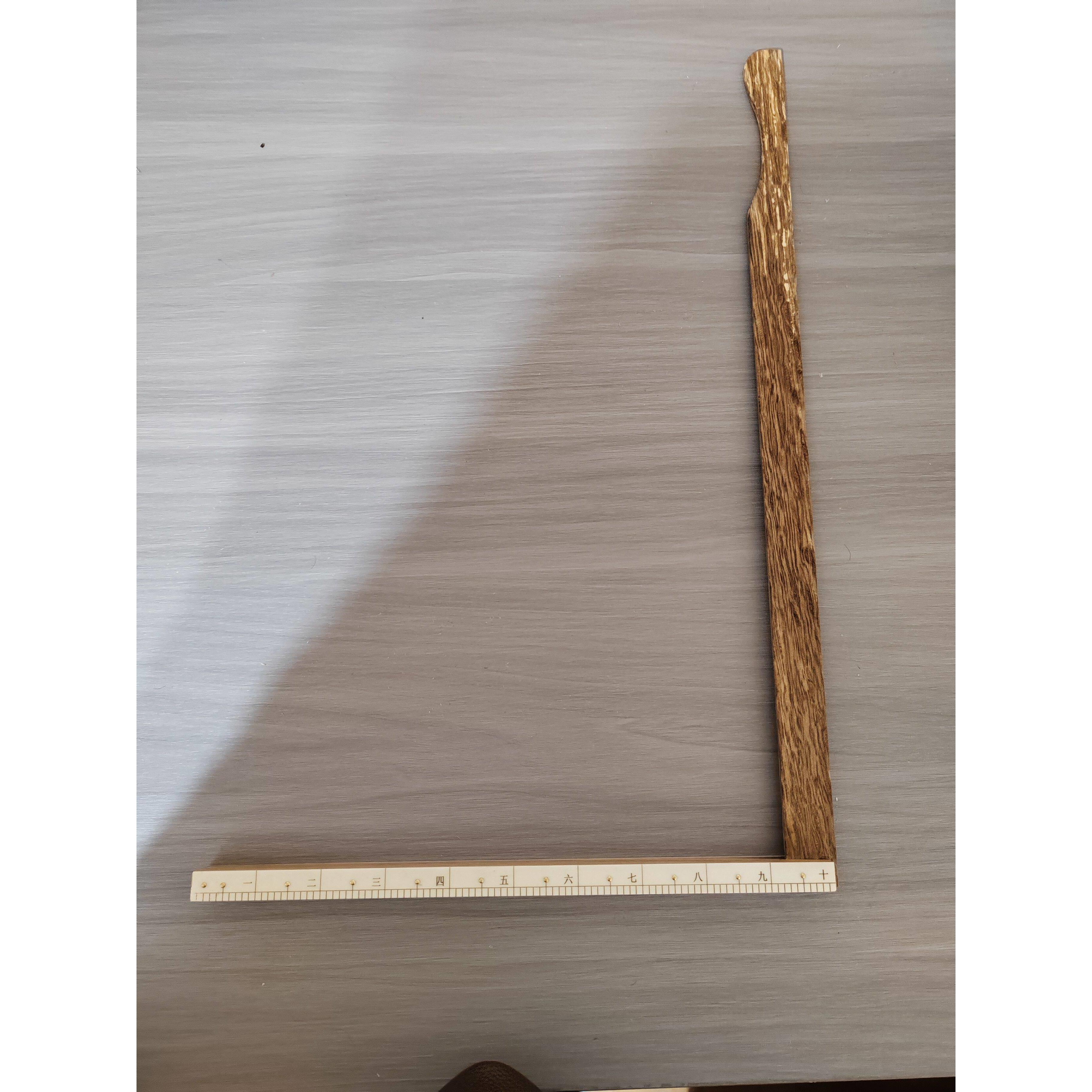 老木匠直尺直尺L型尺子角度尺拐角尺直角尺90度木工角尺老式手工