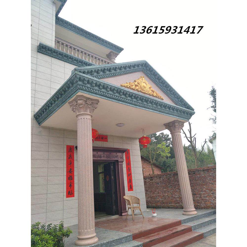 罗马柱模具别墅ABS塑钢水泥欧式构件圆形柱子建筑模板厂家直销